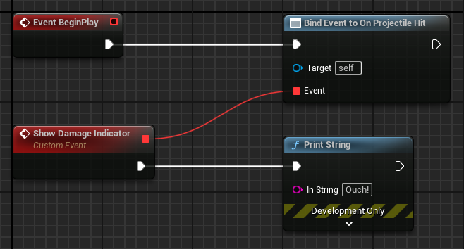 Binding a custom event to an event dispatcher