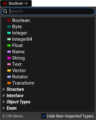 Variable Type