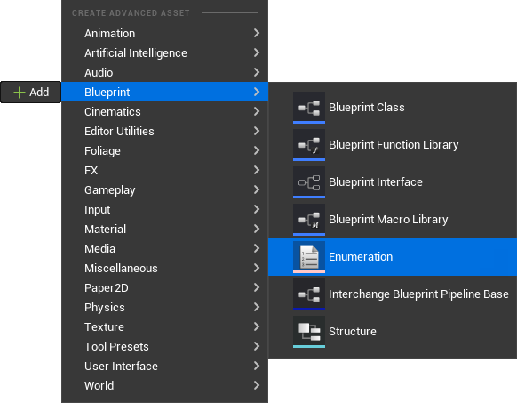 Create a new Enumeration
