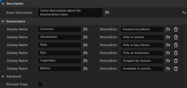 Example Enumeration