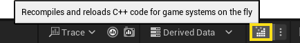 Live Coding Compile Button