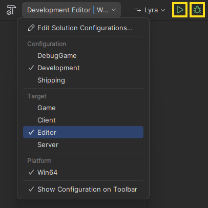 Rider: Run / Debug